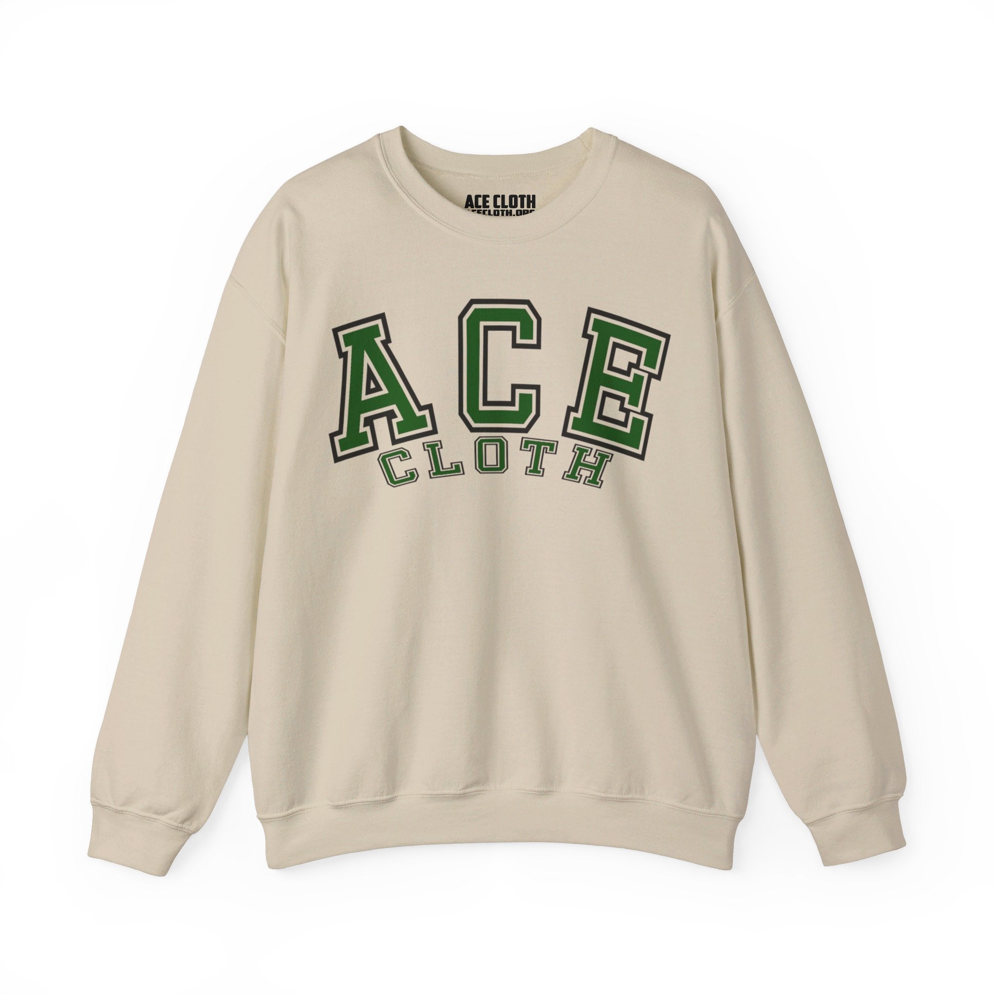 Ace Cloth dark green sweatshirt