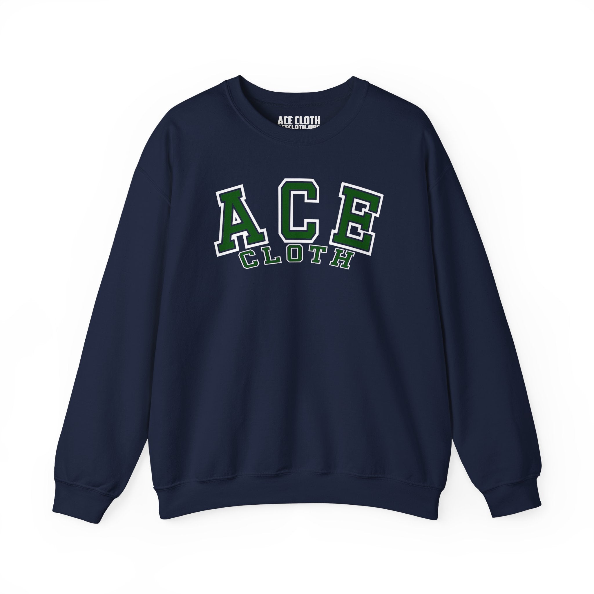 Ace cloth dark green sweatshirt