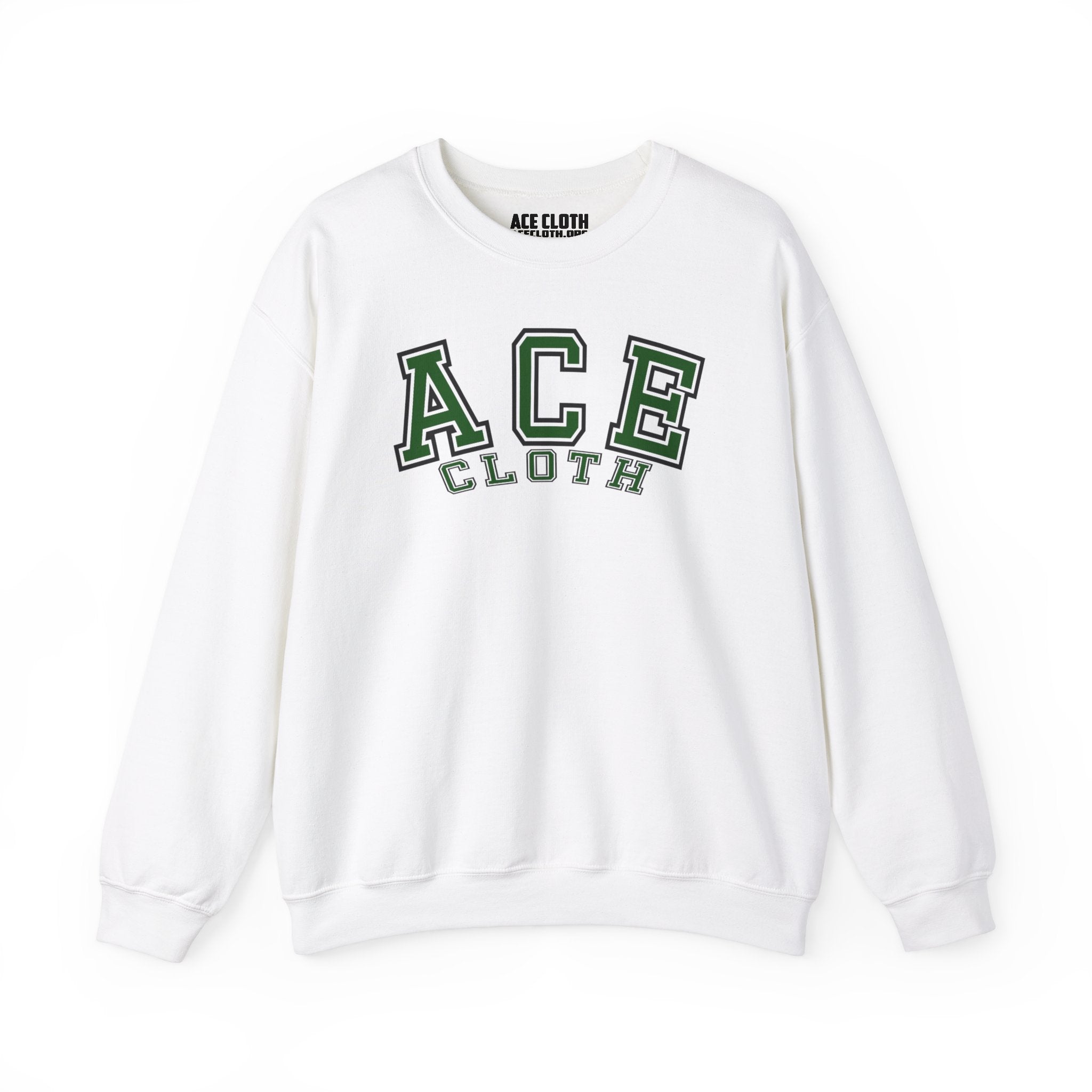 Ace cloth dark green sweatshirt