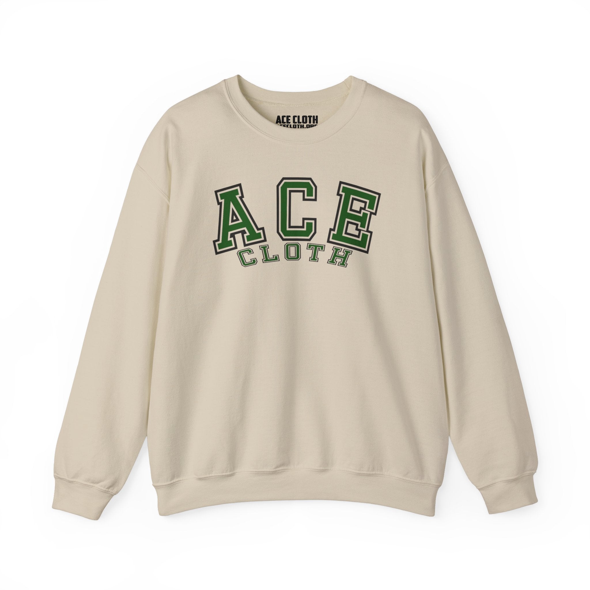 Ace cloth dark green sweatshirt