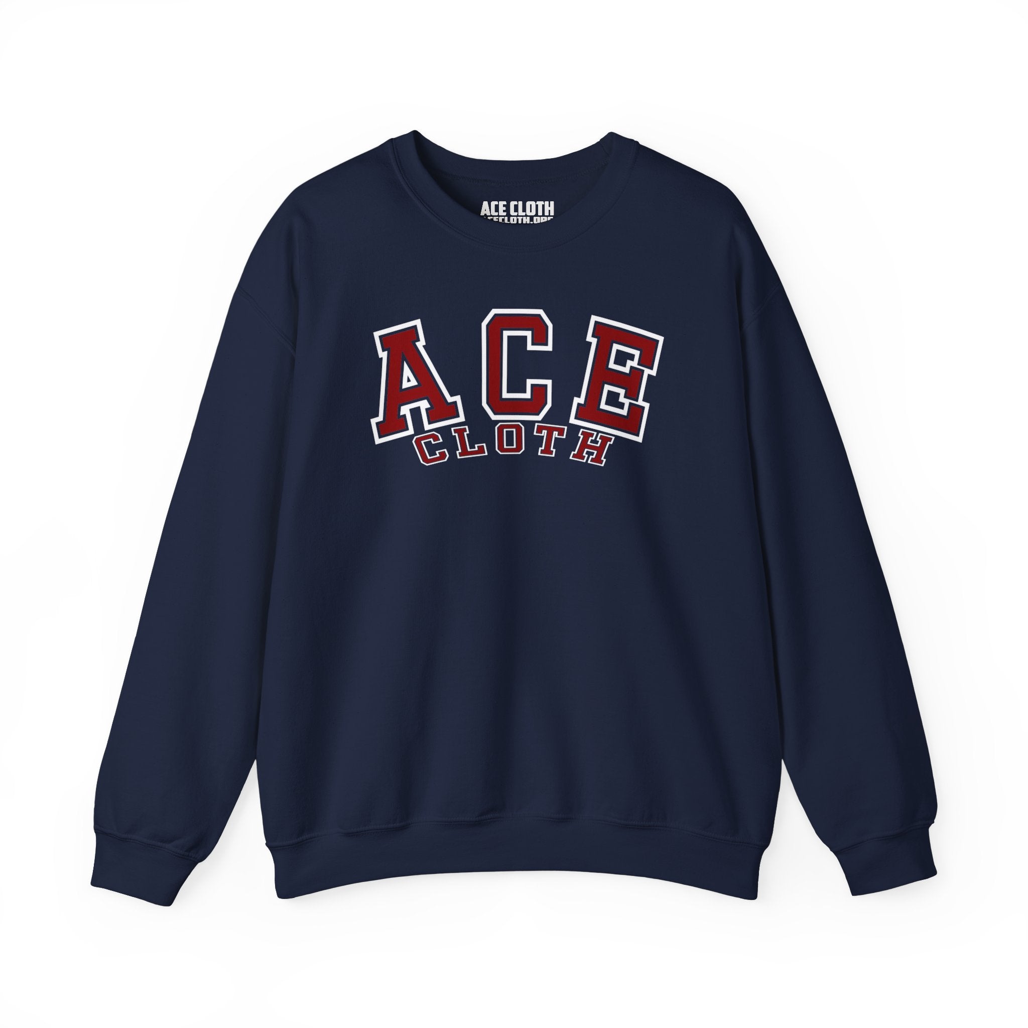 Ace cloth dark red sweatshirt