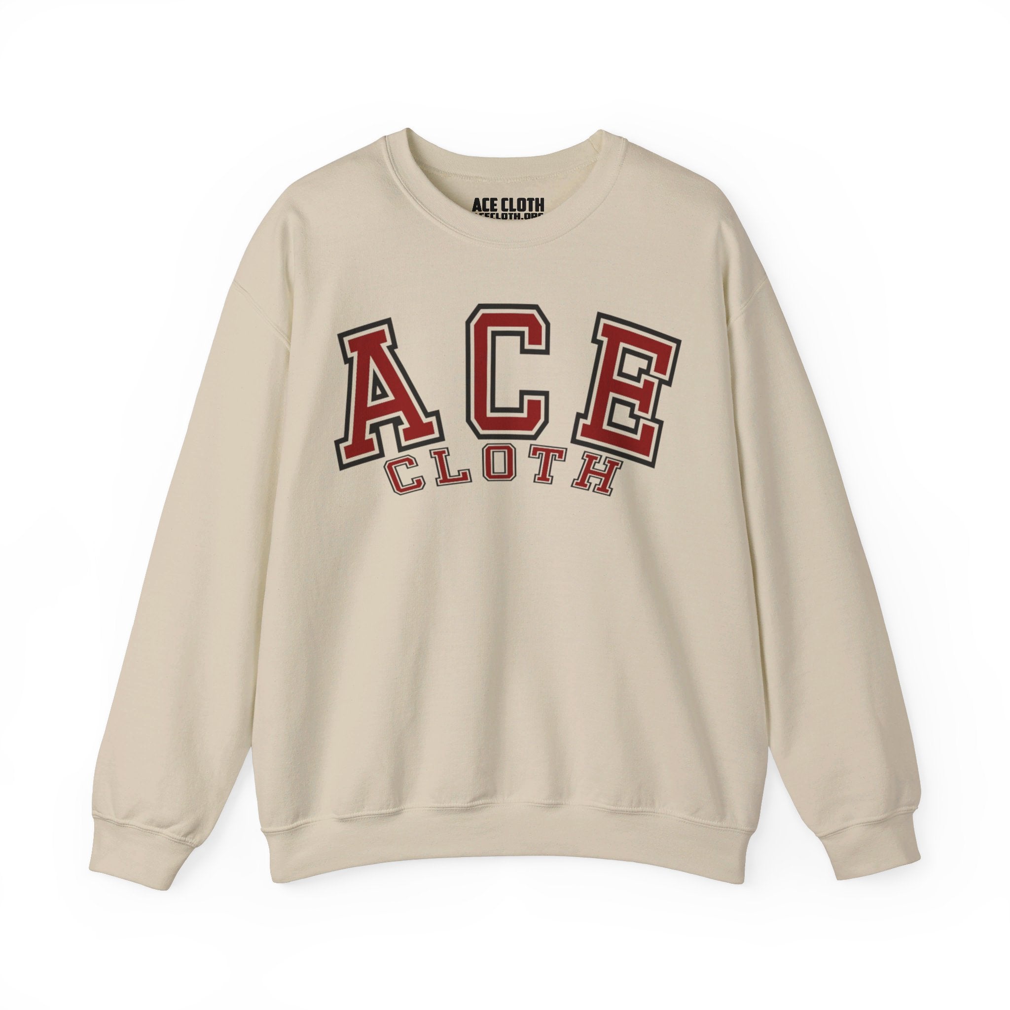 Ace Cloth dark red sweatshirt