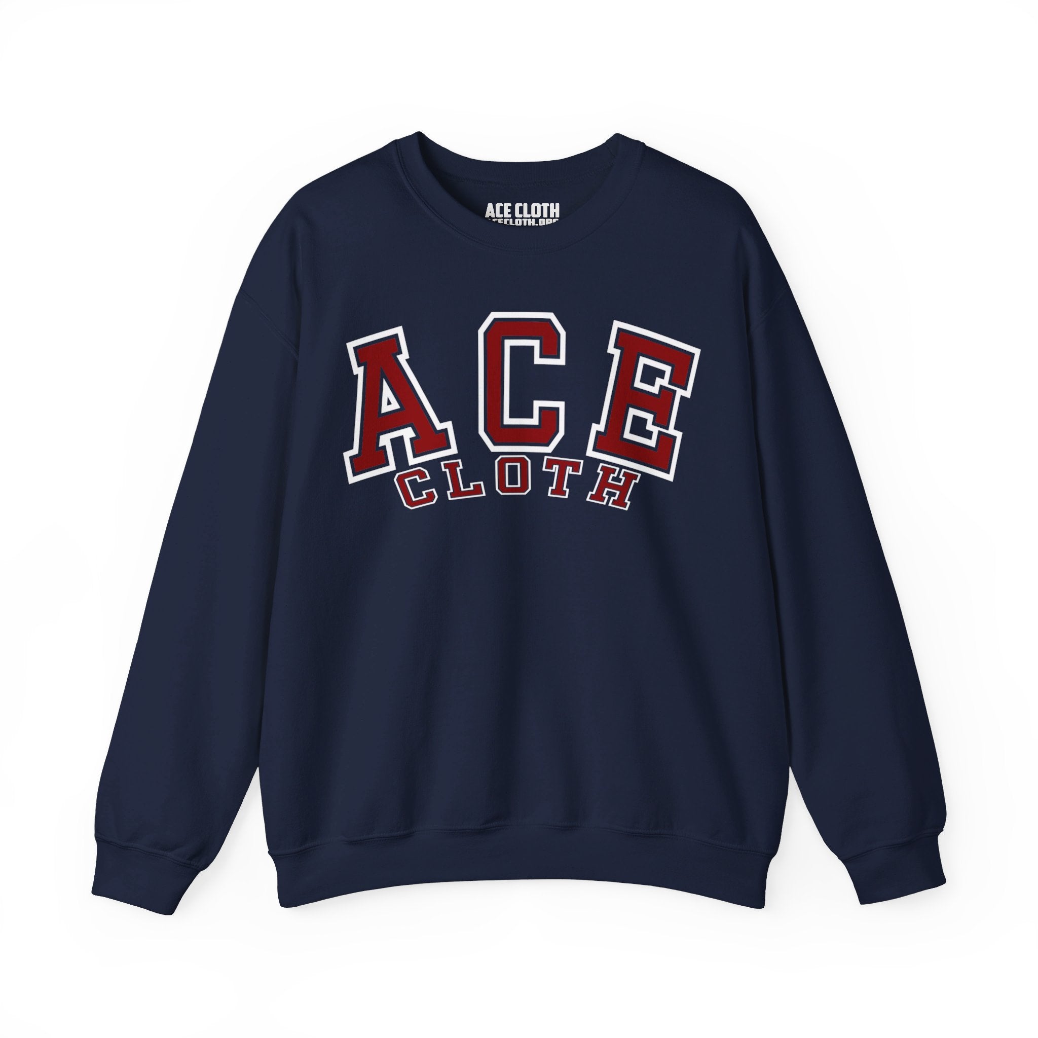 Ace Cloth dark red sweatshirt